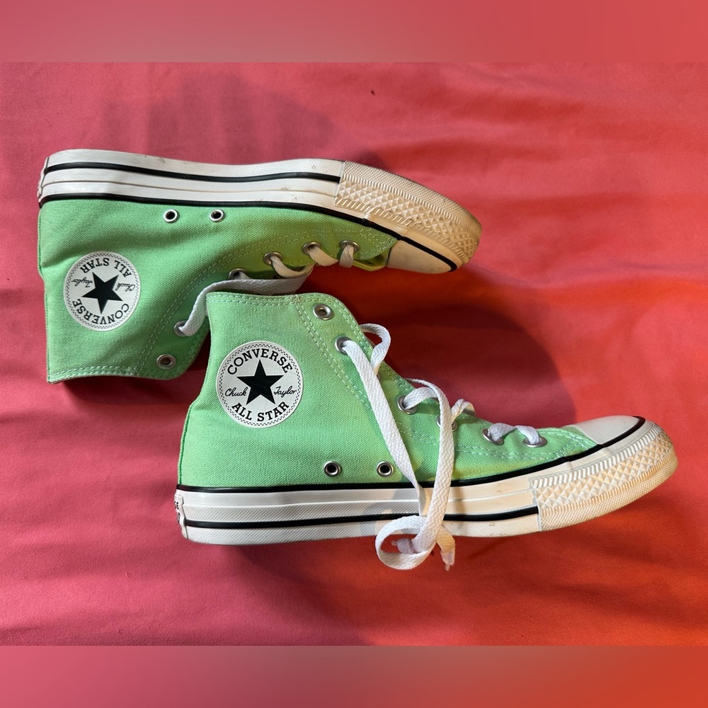 Converse mint Green High-Tops